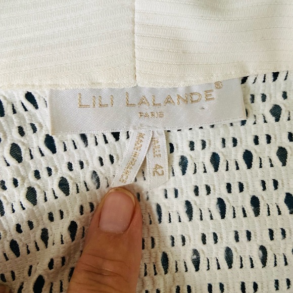 Lili Lalande Paris vintage shirt-top, stretchy. Pre-loved good condition - Picture 5 of 7